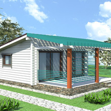 Проект дома "Мансарда" Проект дома "Мансарда"